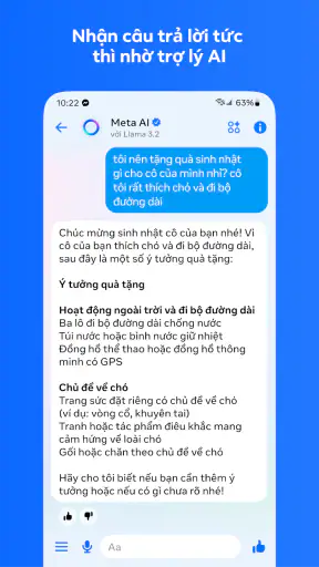 Messenger screenshot