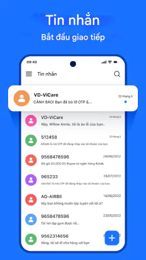 Messenger: Tin nhắn văn bản screenshot