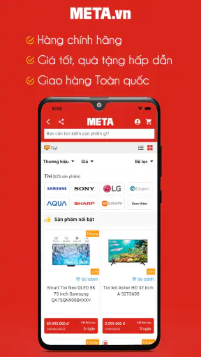META.vn - Điện Máy Giá Cực Tốt screenshot