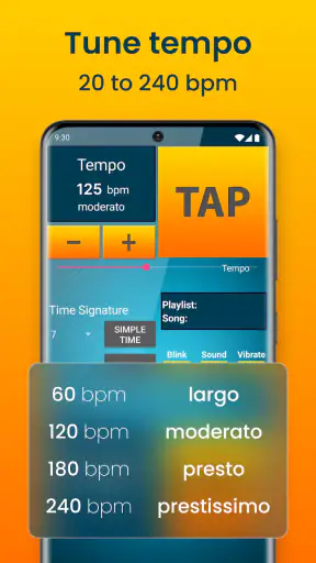 Metronome và Tuner screenshot