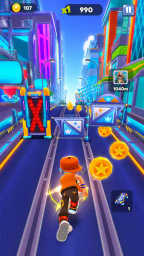 MetroX: City Rush - Subway Run screenshot
