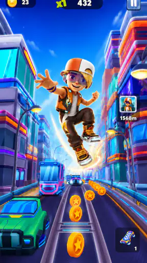 MetroX: City Rush - Subway Run screenshot