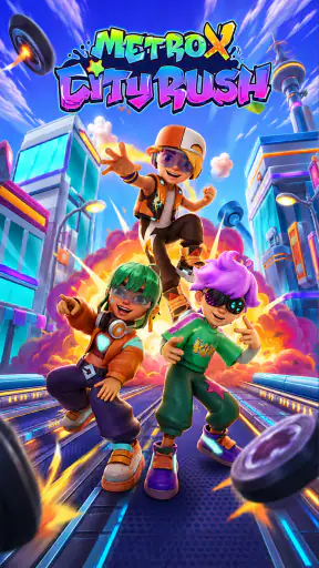 MetroX: City Rush - Subway Run screenshot