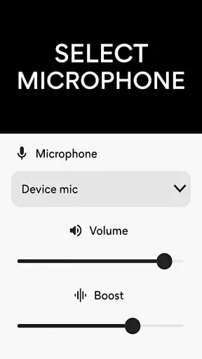 Microphone Amplifier screenshot