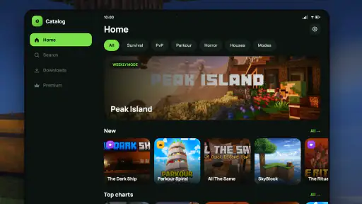 Minecraft Maps & Worlds screenshot