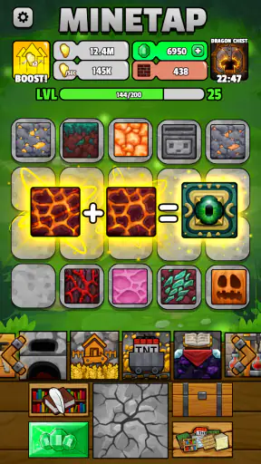 Minetap – Craft and merge screenshot
