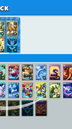 Mini Monsters: Game Thẻ Bài screenshot