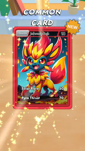 Mini Monsters: Game Thẻ Bài screenshot