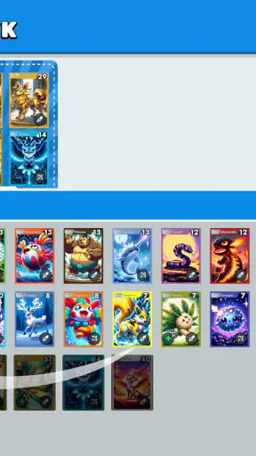 Mini Monsters: Game Thẻ Bài screenshot