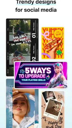 MiriCanvas: Poster, PPT design screenshot