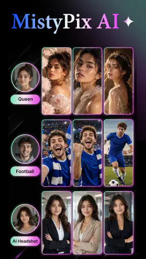 MistyPix: AI Image Generator screenshot