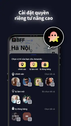 MixerBox BFF: Định vị theo dõi screenshot