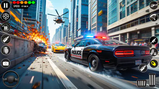 Mô phỏng truy đuổi cảnh sát screenshot
