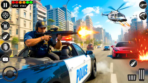 Mô phỏng truy đuổi cảnh sát screenshot