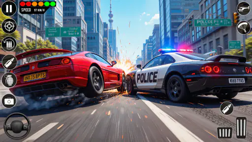 Mô phỏng truy đuổi cảnh sát screenshot