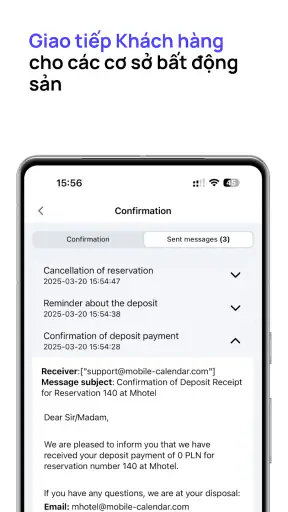 mobile-calendar screenshot