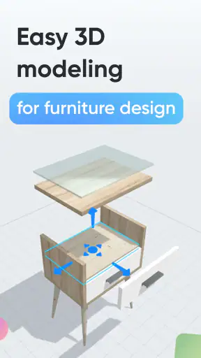 Moblo - furniture 3D modeling screenshot