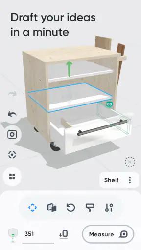 Moblo - furniture 3D modeling screenshot