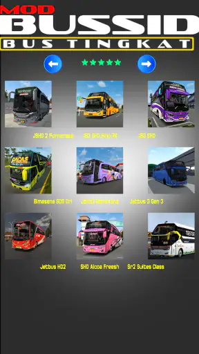 Mod Bussid Bus Tingkat Terbaru screenshot