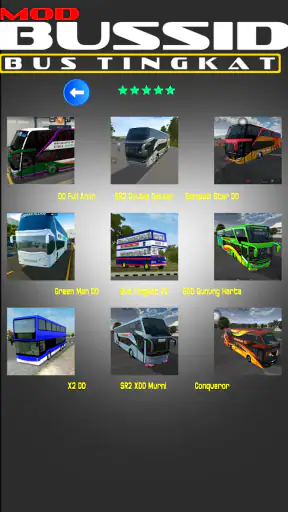 Mod Bussid Bus Tingkat Terbaru screenshot
