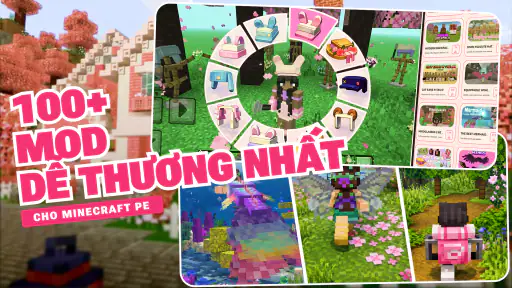 Mod Nội Thất Xinh MCPE screenshot