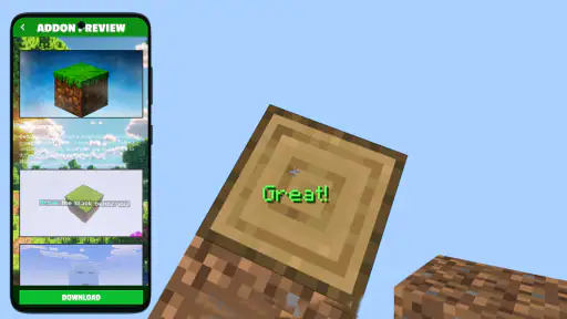 Mod One Block Minecraft PE screenshot