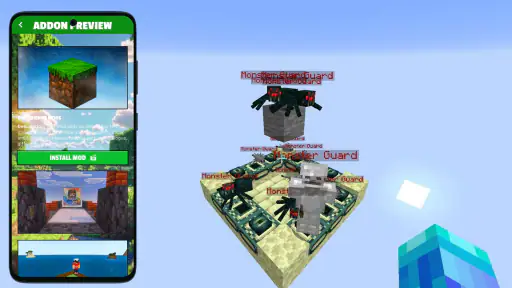 Mod One Block Minecraft PE screenshot