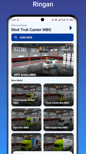 Mod Truck Canter Box MBG screenshot