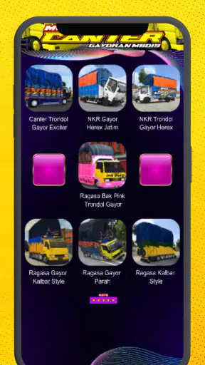 Mod Truck Canter Gayoran Mbois screenshot