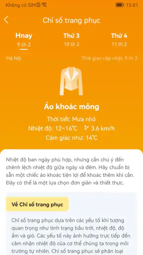 MojiWeather: Radar thời tiết screenshot