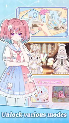 Momo Dress up game screenshot