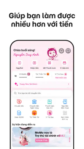 MoMo-Trợ Thủ Tài Chính với AI screenshot