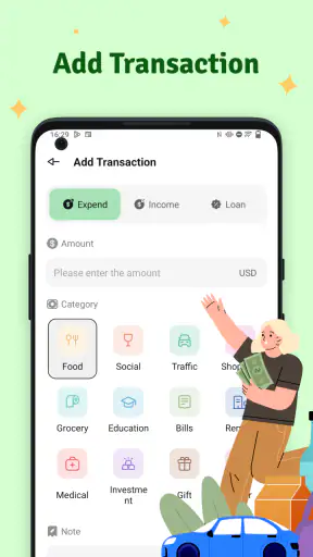 Money Flow - Expense & Budget screenshot