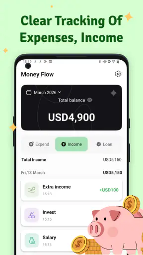 Money Flow - Expense & Budget screenshot