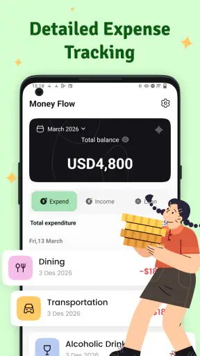 Money Flow - Expense & Budget screenshot