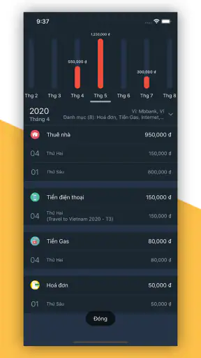 Money note - Sổ chi tiêu screenshot