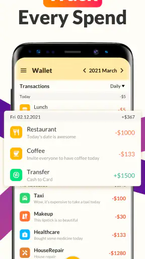 Money Tracker Expense Tracker screenshot
