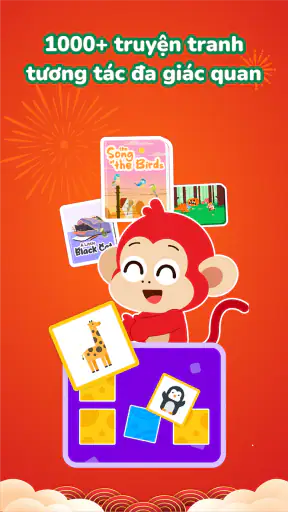 Monkey Junior Tiếng Anh cho bé screenshot