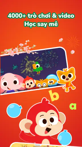 Monkey Junior Tiếng Anh cho bé screenshot