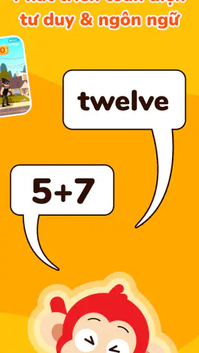 Monkey Math: Bé học Toán screenshot
