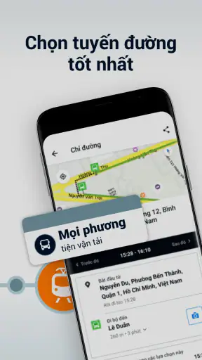 Moovit: Ứng dụng xe công cộng screenshot