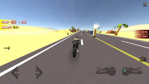 Moto Mad Racing: Game xe đạp screenshot