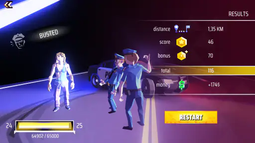 Moto Mad Racing: Game xe đạp screenshot