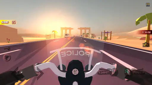 Moto Mad Racing: Game xe đạp screenshot