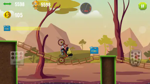 Motor drag simulator game screenshot