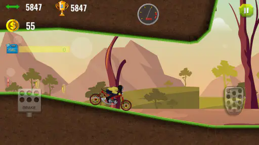 Motor drag simulator game screenshot