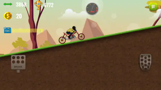 Motor drag simulator game screenshot