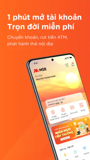 MSB mBank (Cá nhân) screenshot