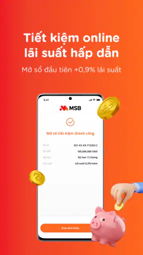 MSB mBank (Cá nhân) screenshot