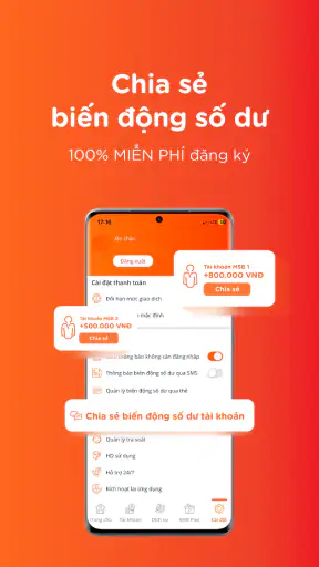 MSB mBank (Cá nhân) screenshot
